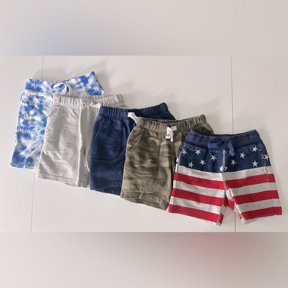 Kids' Multi-Color Shorts Set